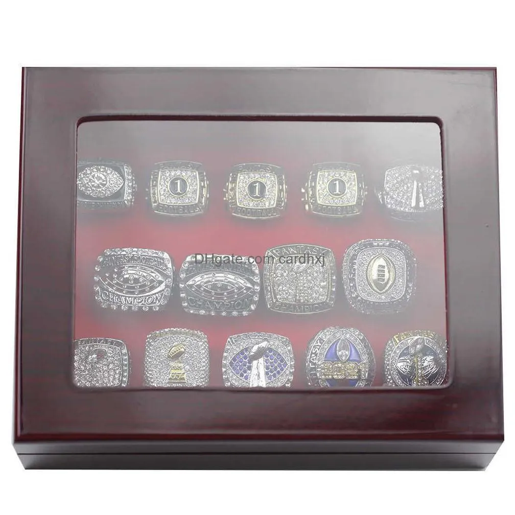 Band Rings Rings 20102022 Fantasy Football Ffl 14 Champions Ring Set Drop Delivery Jewelry Ring Dhdfj