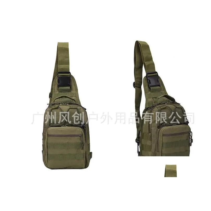 outdoor bags hotsale 9 color 600d sports shoulder military camping hiking bag camping hunting backpack utility chest