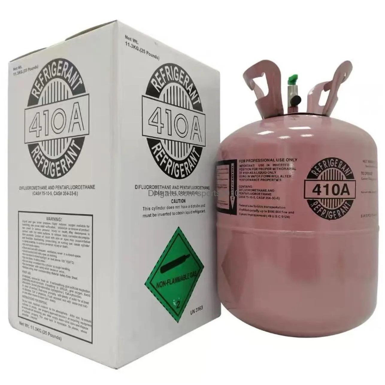 Refrigerators & Freezers Freon Steel Cylinder Packaging R404 30Lb Tank Refrigerant For Air Ship Conditioners Drop Delivery Home Garden Dh2Lx