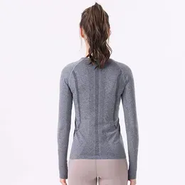 Long Sleeve Yoga Top Fitness Women Yoga Shirt Gym Sportswear Yoga Top Quick Dry T Shirt For Fitness Women Sportswear Vest