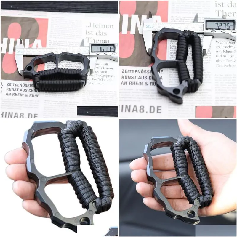 knuckle defense section refers to men and women self-defense tiger edc portable tools hw277