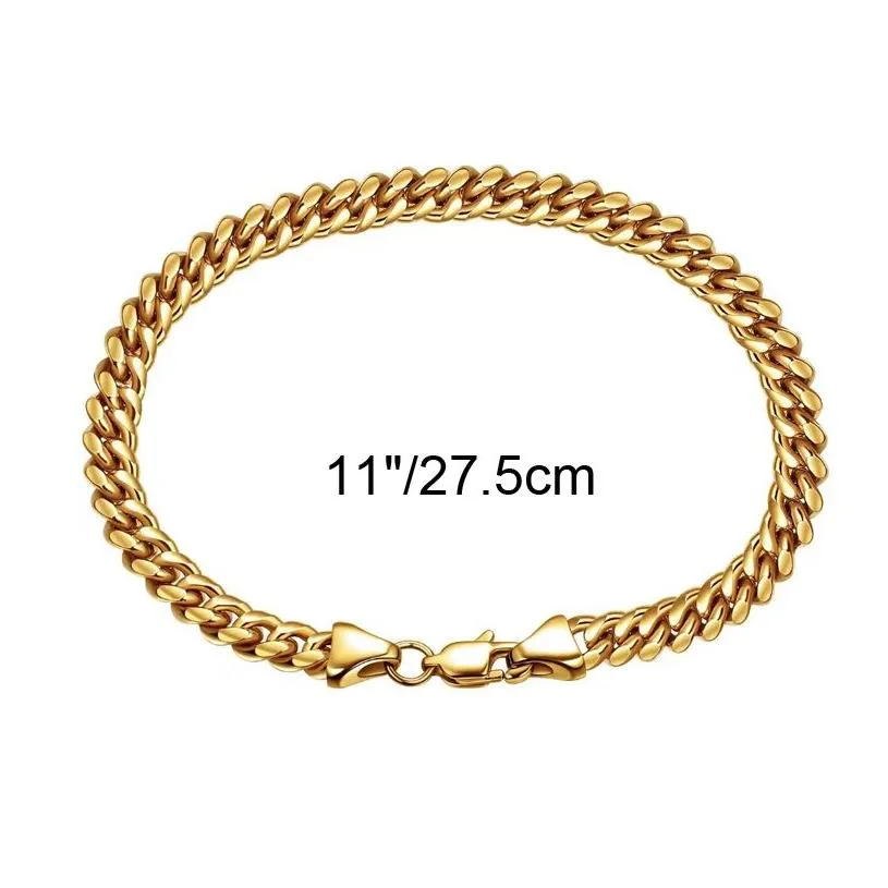 anklet designer anklets wide 7mm chunky link chain gold color anklet size 9 10 11 inches ankle unisex anklets chain waterproof anklet 18k gold anklet designer