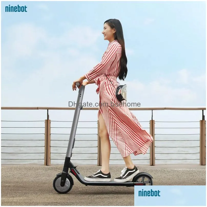 Other Scooters Segway Speed 30Km/H Bird Gps Rental Dockless Sharing Electric Scooter With Extra Battery Ninebot Es4 Foldable Lime Rent Dhbvk