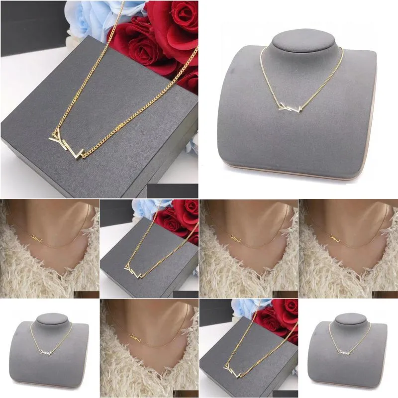 necklaces simple initial dainty pendant designer choker necklace 14k gold plated thin chain pendant choker light weight necklaces unisex