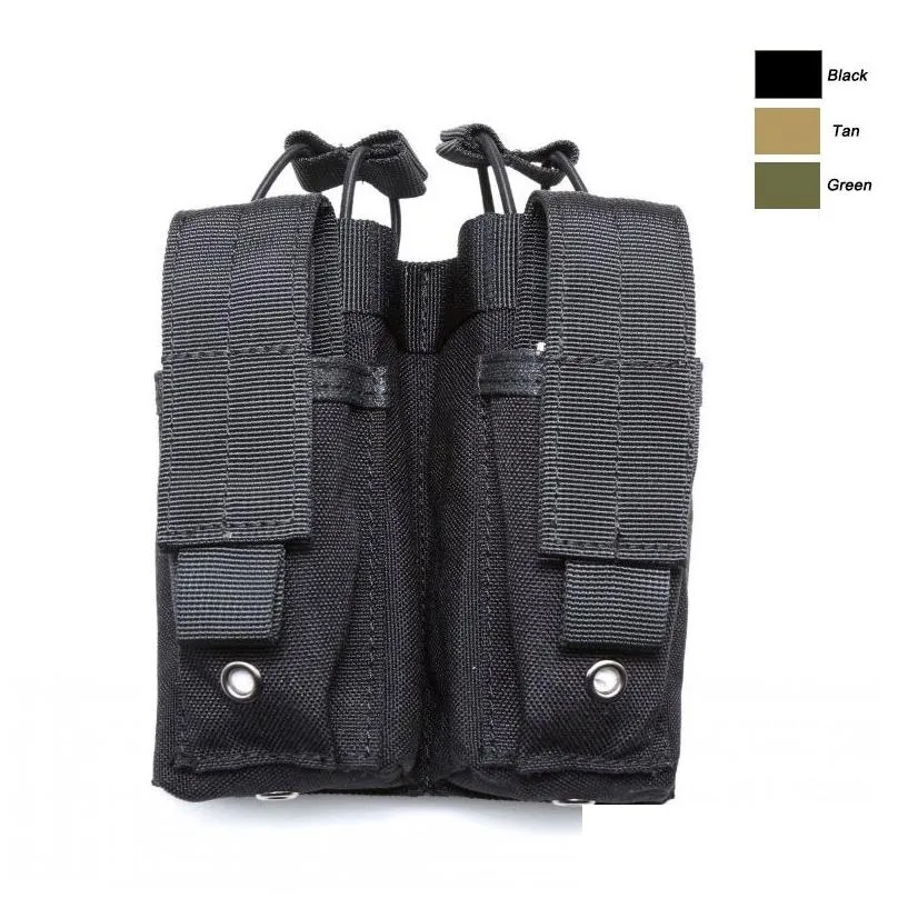 Multi-Function Bags Airsoft Gear Assat Combat Bag Vest Camouflage Pack Fast Cartridges Clip Carrier Ammo Holder Tactical Mag Four Mag Dhivj