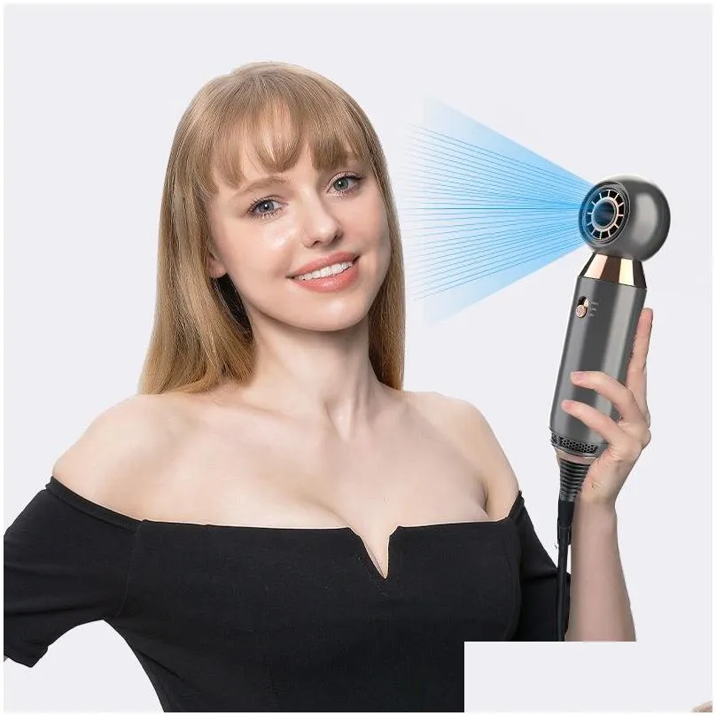 mini leafless hair dryer home dormitory hotel hair salon hair dryer two hair care stalls new portable online celebrities with the same