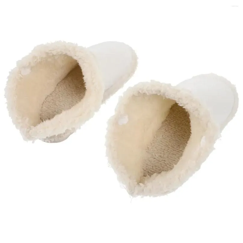 first walkers 1 pair kids winter shoe inserts detachable warm plush for hole shoes