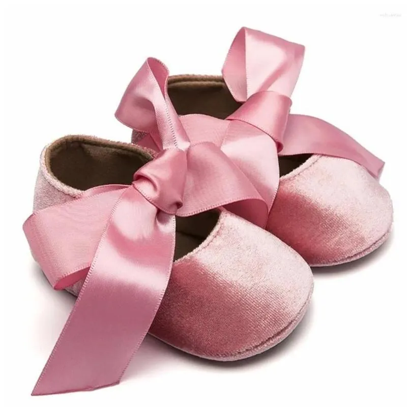 first walkers baby girl princess shoes cute toddler silk girls bow knot lovely sandalias