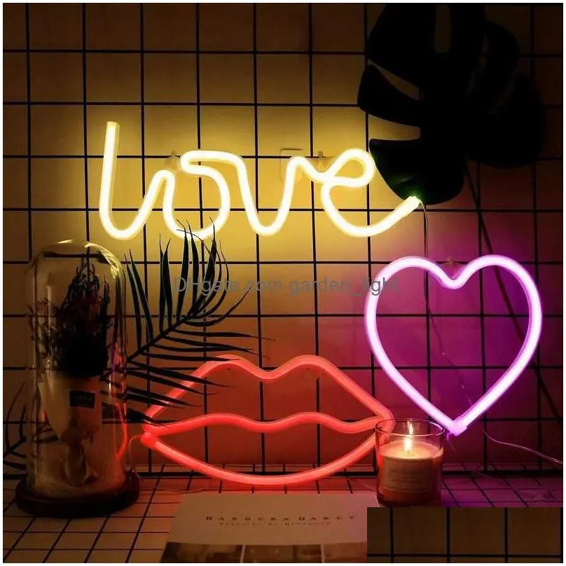 led neon sign wholesale neon signs night lamp neon led night lights for kids room children bedroom wedding decoration neon lamp