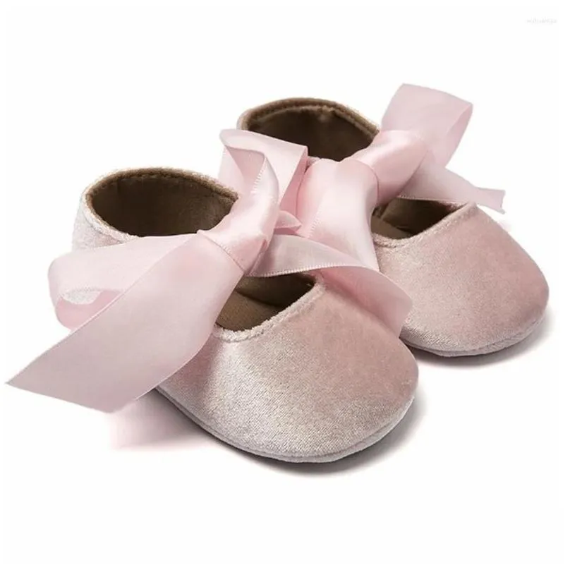 first walkers baby girl princess shoes cute toddler silk girls bow knot lovely sandalias