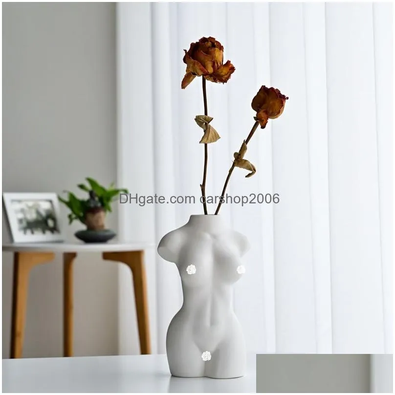 modern ceramic vases for home decor accessories decorative color body flower vase
