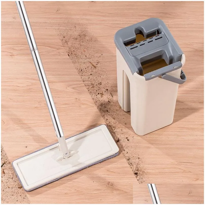 professional microfiber mop and bucket for hardwood tile laminate & stone floors dredge best all in 1 kit dry & wet cleaning lj201130