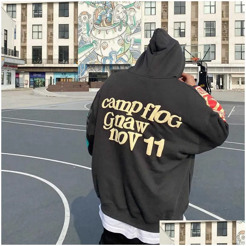 Men`S Hoodies & Sweatshirts Mens Hoodies Sweatshirts Casual Iti Lucky Me Letter Print Men Sweatshirt Harajuku Streetwear Hip Hop Plov Dhstd