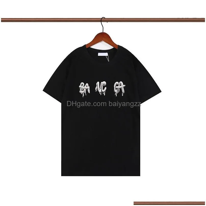 mens designer clothing famous t shirt letter print round neck short sleeve black white fashion men women t shirts s-3xl 4xl