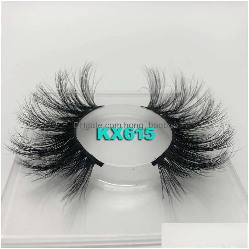  25mm 3d mink eyelash 5d mink eyelashes natural false eyelashes big volumn mink lashes luxury makeup dramatic lashes