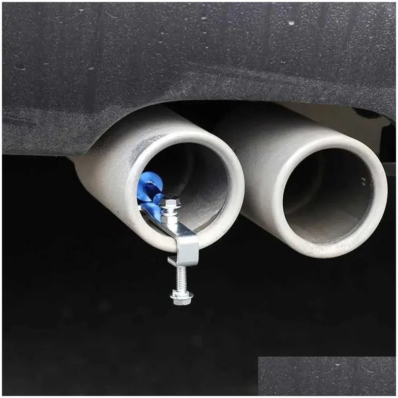 1pc universal sound simulator car turbo whistle vehicle refit device exhaust pipe muffler