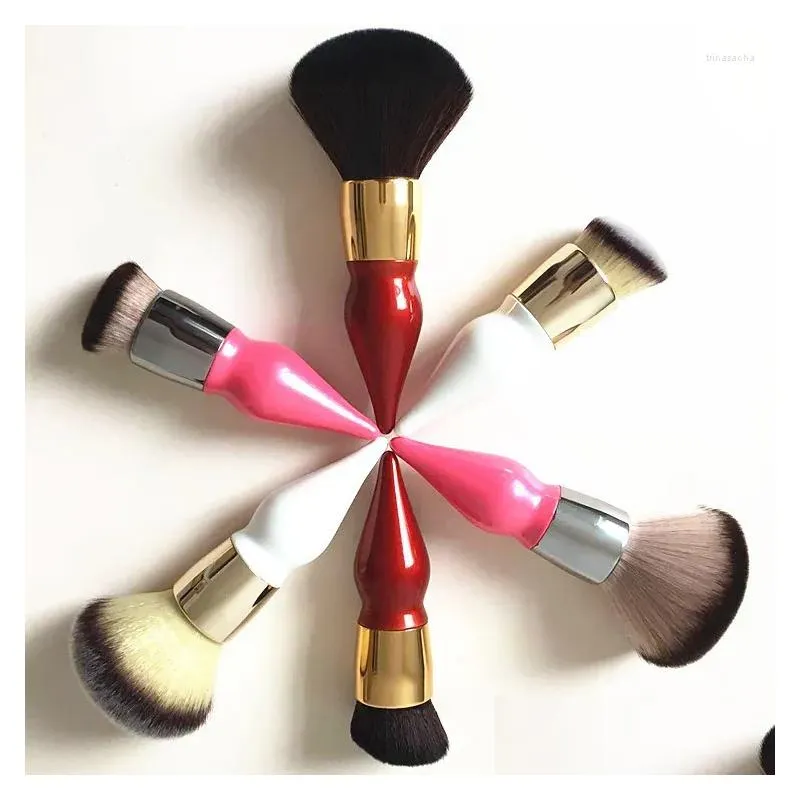 makeup brushes 1pc big powder make up brush professional high quality blush foundation shadow synthetic fiber