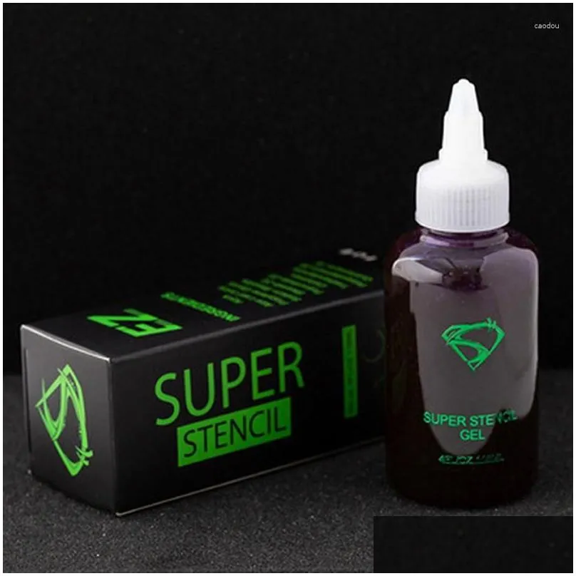 tattoo inks super stencilgel equipment transfer paper gel ez oil 4oz purple transparent 118ml/bottle