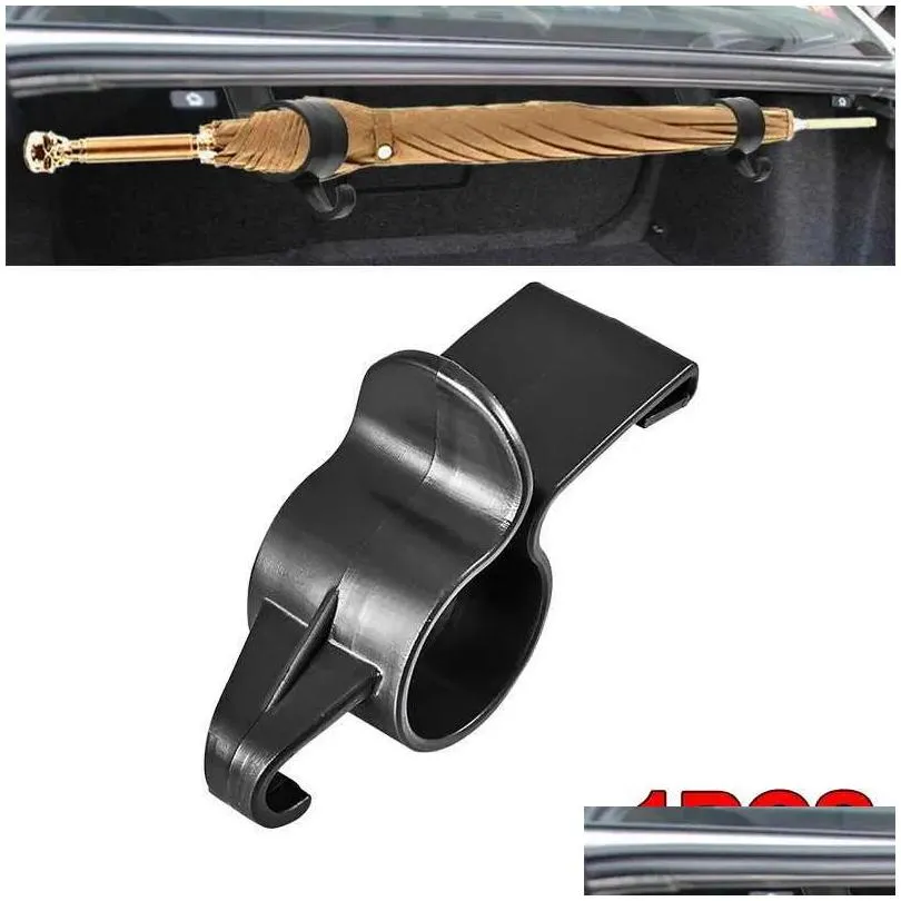 car umbrella holder universal trunk mount towel hanger hooks auto accessories internal storage organizer