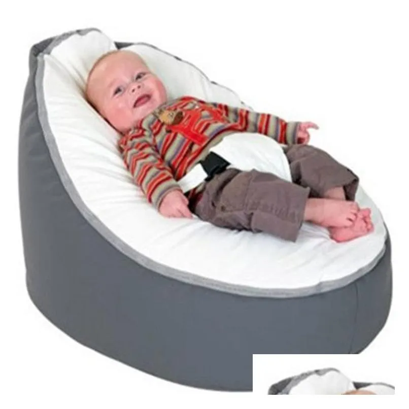 whole-promotion multicolor baby bean bag snuggle bed portable seat nursery rocker multifunctional 2 tops baby beanbag chair yw274e