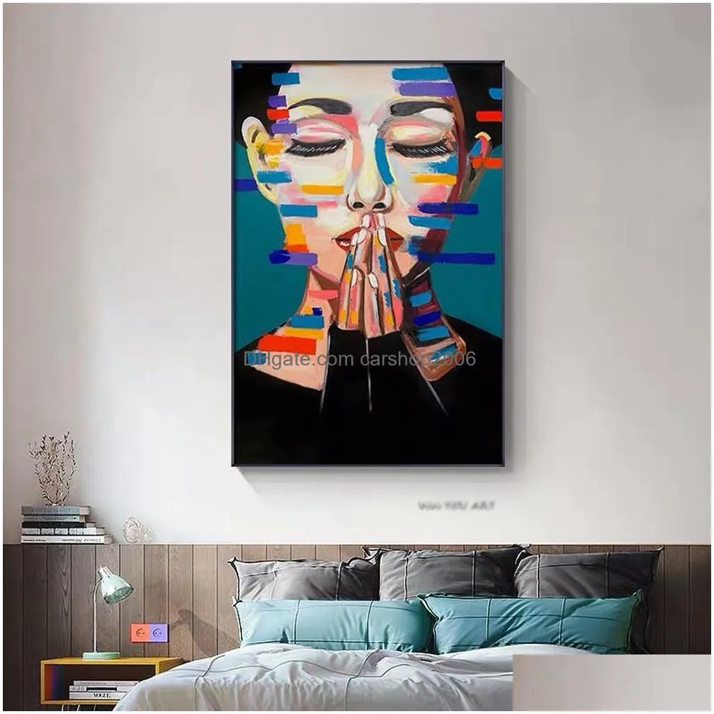 100 hand painted canvas painting picasso famous style artworks for living room home decor pictures canvas paintings wall poster