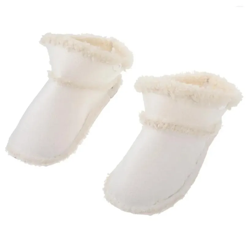 first walkers 1 pair kids winter shoe inserts detachable warm plush for hole shoes