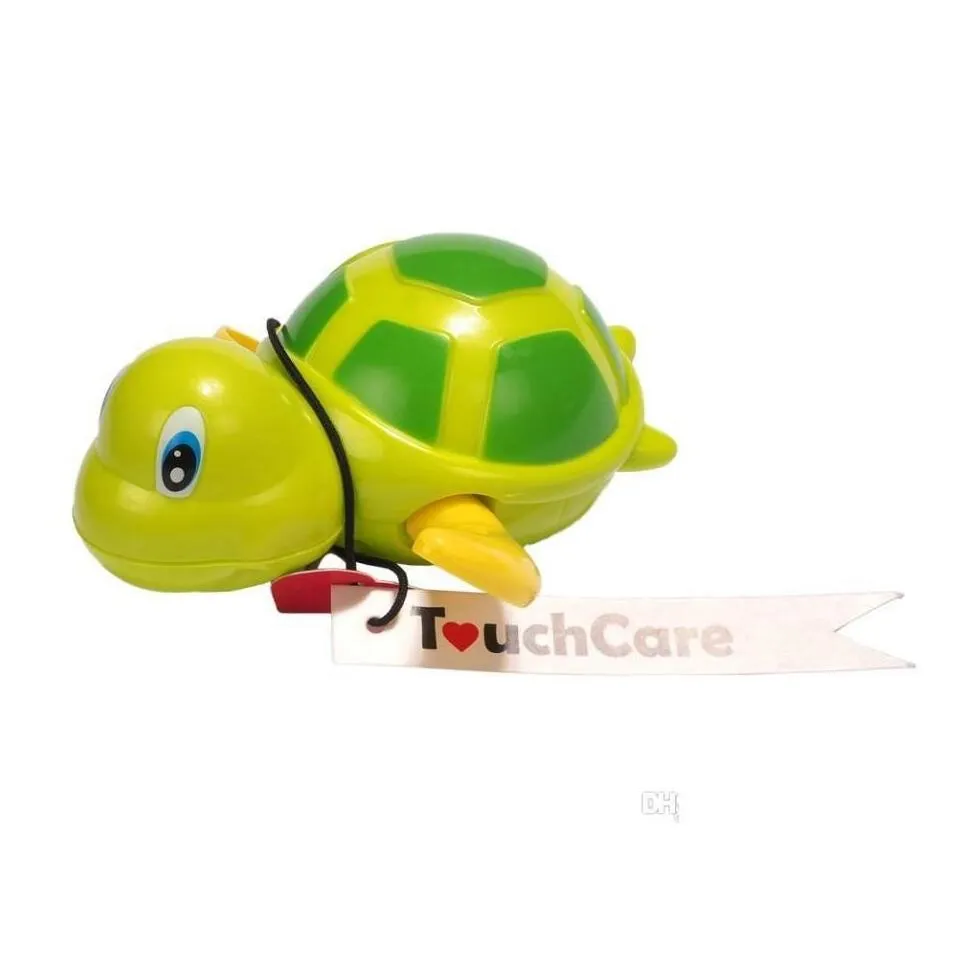 bath toys newborn cartoon animal tortoise baby toy infant swim turtle chain clockwork classic kid educational drop delivery kids mat