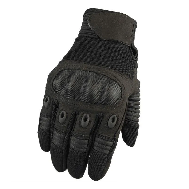 touchscreen tactical cycling motorcycle combat hard knuckle full finger gloves rock climbing fast-rope fitness