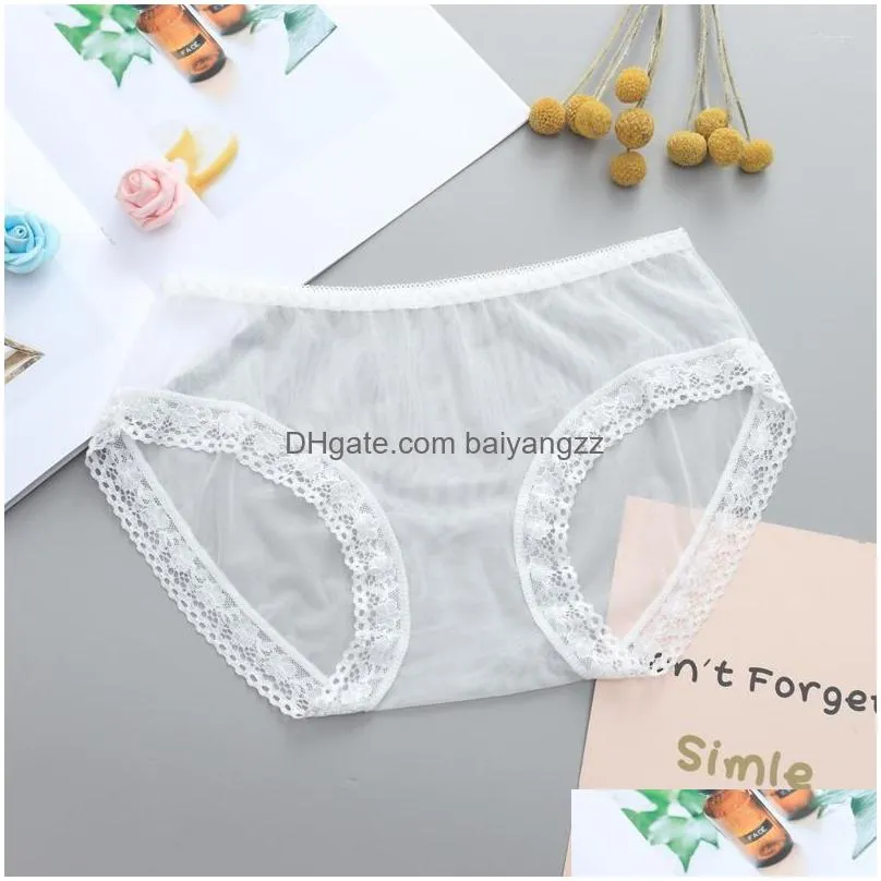 womens panties 1pc women sexy transparent mesh lace exotic summer thin low rise briefs underwear breathable no trace seductive