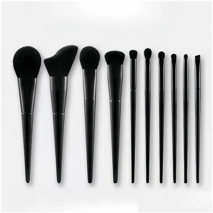makeup tools makeup brushes siamese cat series 10pcs+ bag makeup brushes support customization