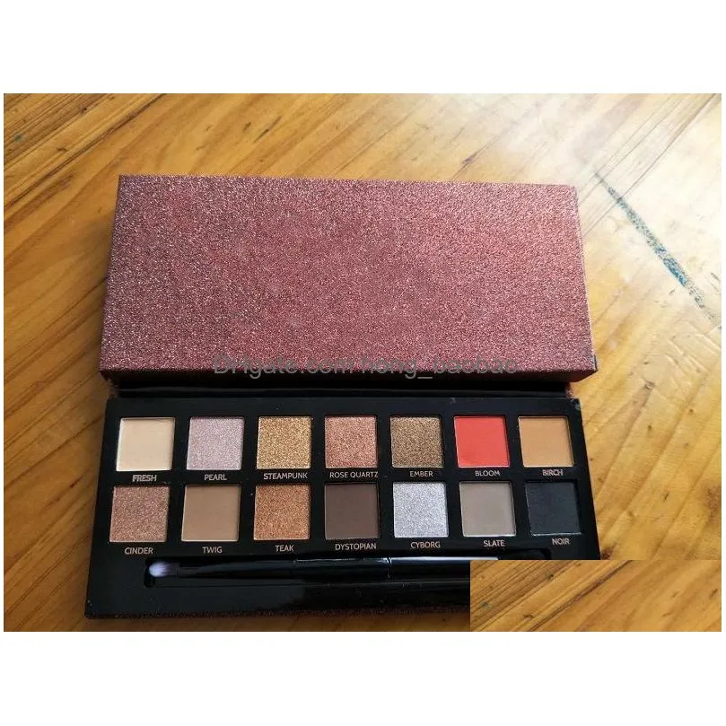 high quality brand makeup eye shadow palette 14colors limited eyeshadow palette with brush