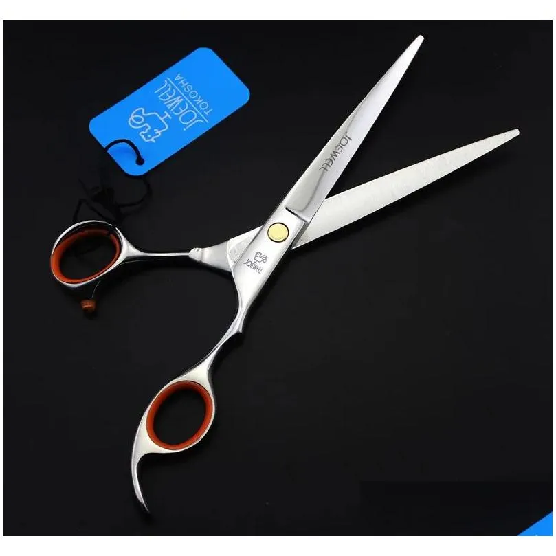 top quality joewell hair scissors 6.5/7.0 inch thinning stainless steel cutting barber professional scissors