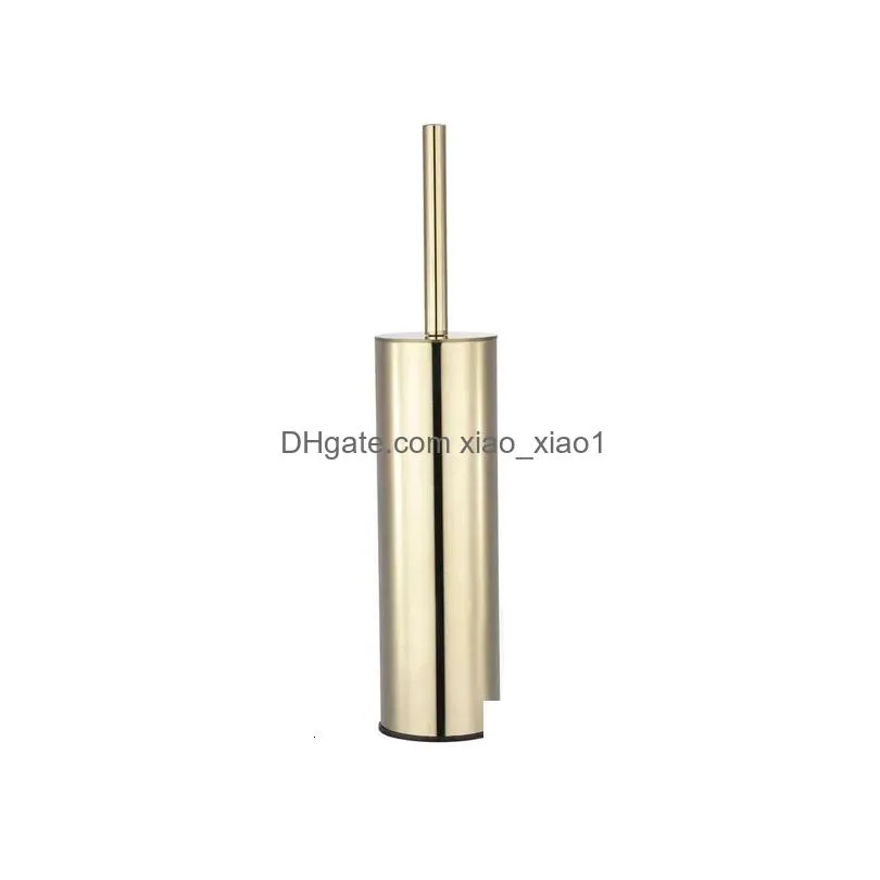 toilet brushes holders 304 stainless steel toilet brush gold bathroom cleaning tool brush holder with toilet brush 231025