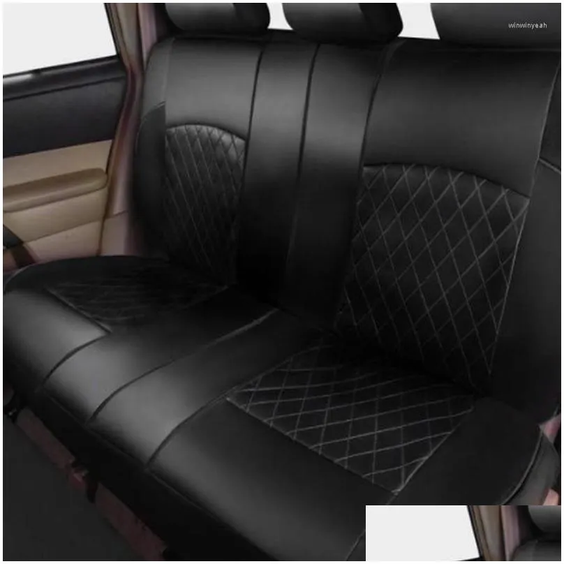 car seat covers pu leather cover set waterproof universal full for automobile protector compatible interior accessories