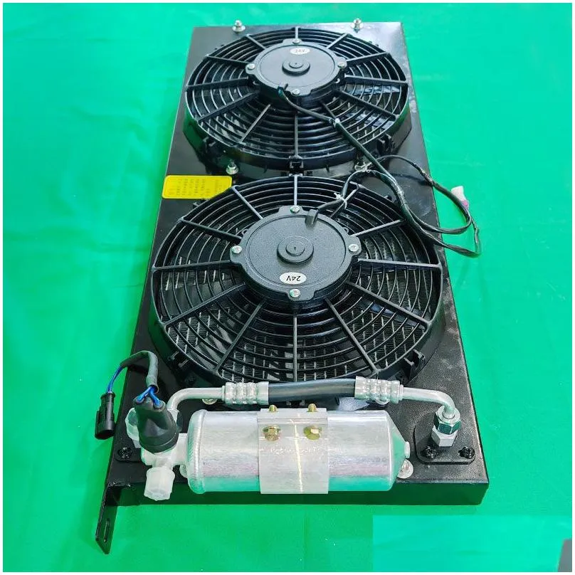 custom evaporation box, condenser, compressor, good quality, high precision, factory direct sales, large discount, silage air conditioning