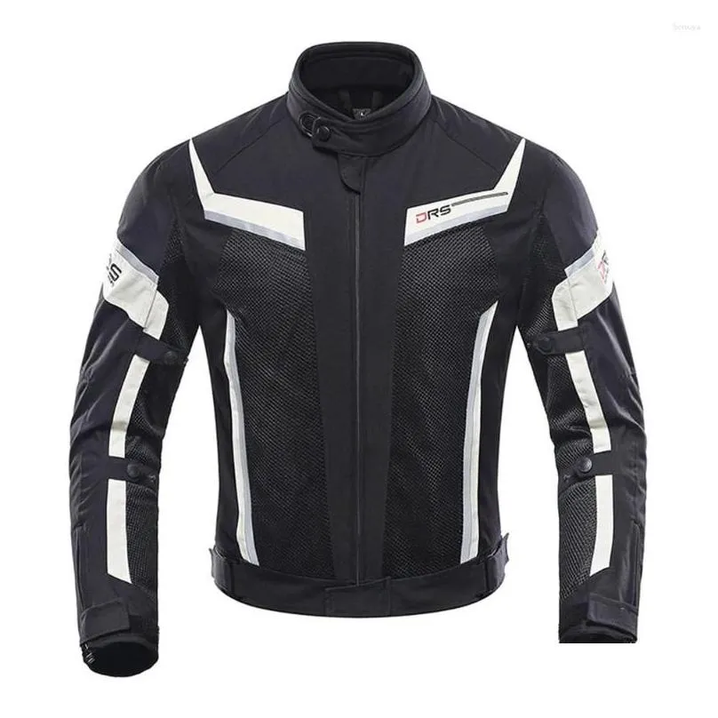 motorcycle apparel jacket mesh breathable motor for men ce certification anti-fall biker wear resistant moto clothes