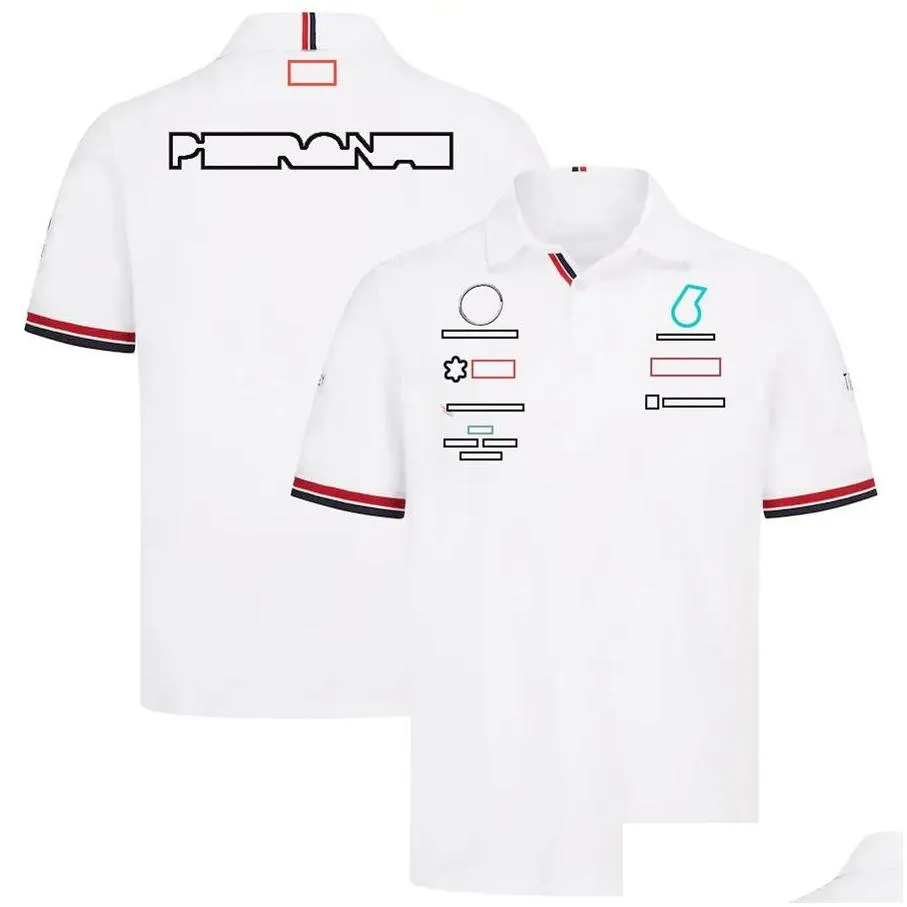 f1 t-shirt formula 1 team racing t-shirt polo shirts fans summer casual quick dry sports short sleeve f1 shirts men`s jersey top