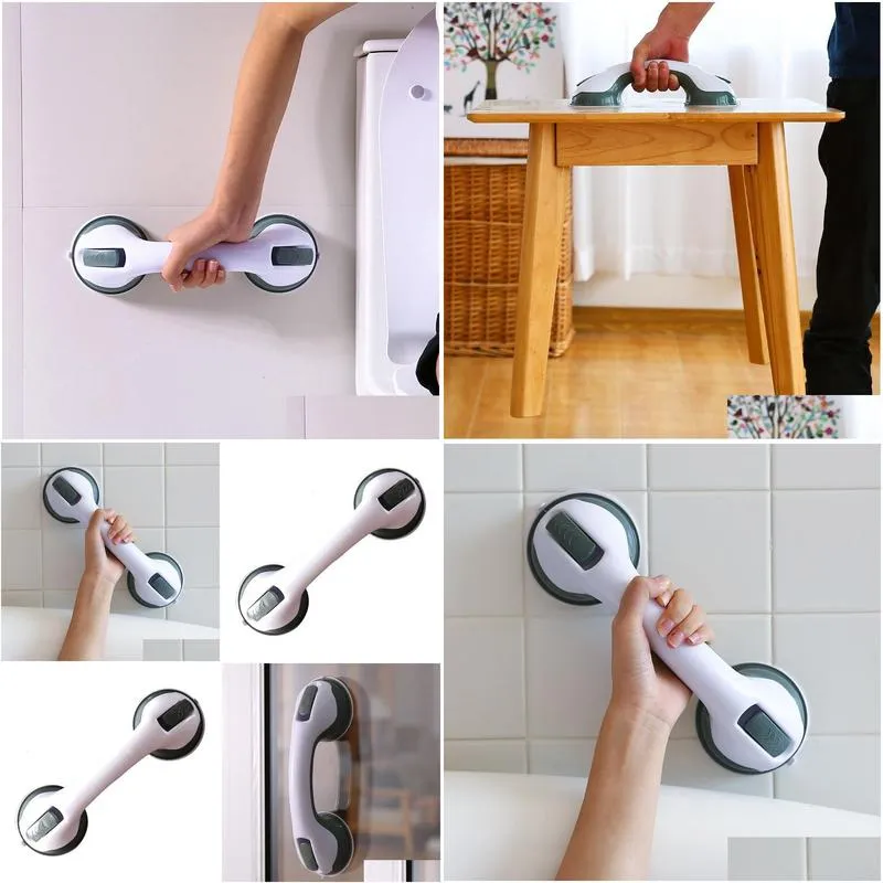 toothbrush holders bathroom non slip suction cup handrail no trace glass sliding door handle 230814