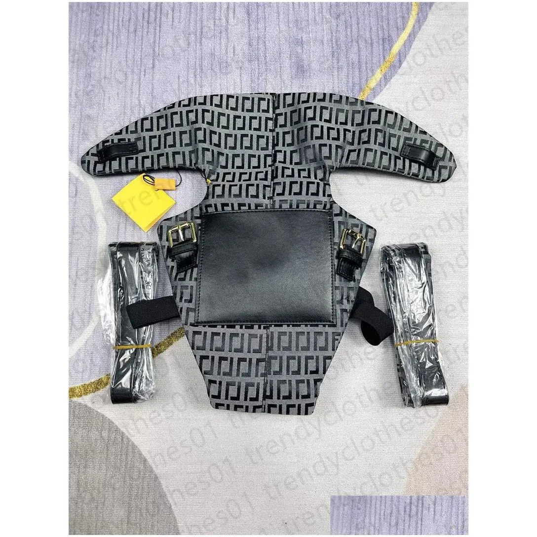 fashion baby luxury shoulders carrier design baby carrier fashion wrap sling strap of kids accessories designer letter gear kids front carry carriers