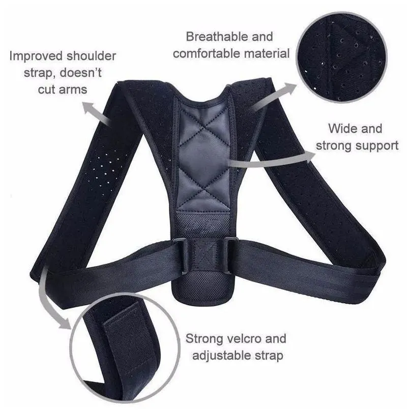 sports sling toys medical adjustable clavicle posture corrector men woemen upper back brace shoulder lumbar support belt corset postures