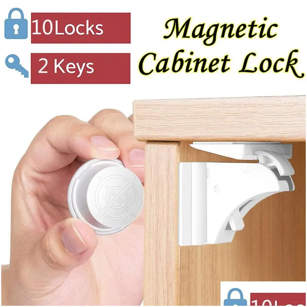magnetic child lock children protection baby safety drawer cabinet door limiter security locks 240115