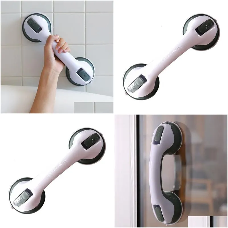 toothbrush holders bathroom non slip suction cup handrail no trace glass sliding door handle 230814