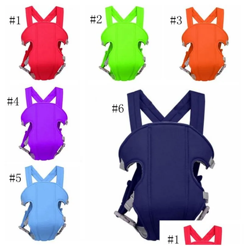 baby carriers breathable baby waist stool solid infant sling seats toddler strap slings 6 colors optional yw4155