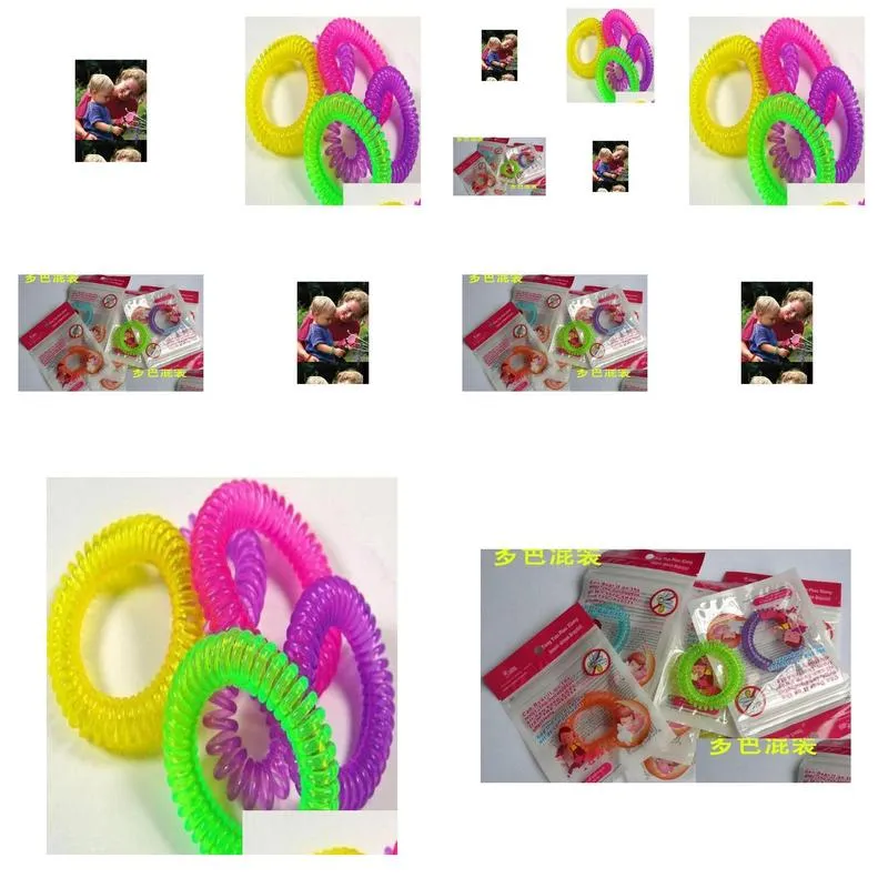 s 10 off mosquito repellent spring bracelets anti mosquito pure natural baby wristband hand ring 50pcslot1700592