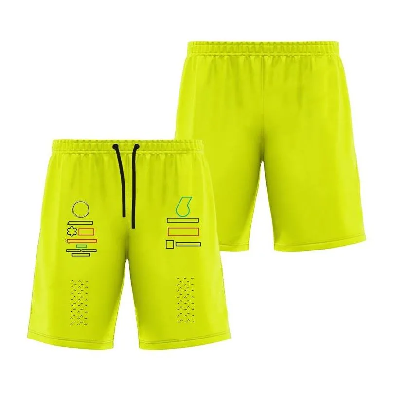 2022 new f1 shorts summer team sports pants outdoor casual sports racing pants