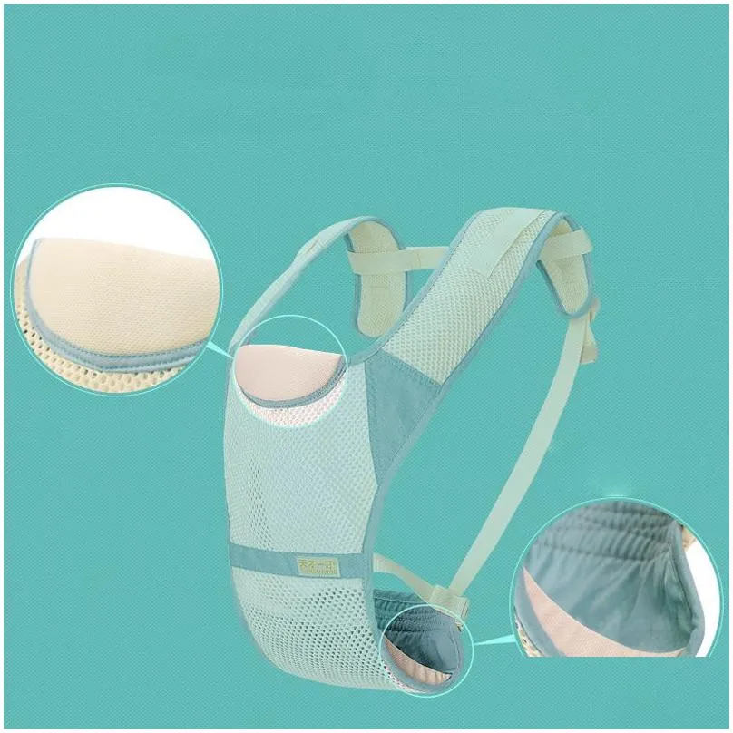 new breathable front facing summer baby carrier for mummy sling backpack newborn waistband pouch wrap kangaroo easy to carry8157935