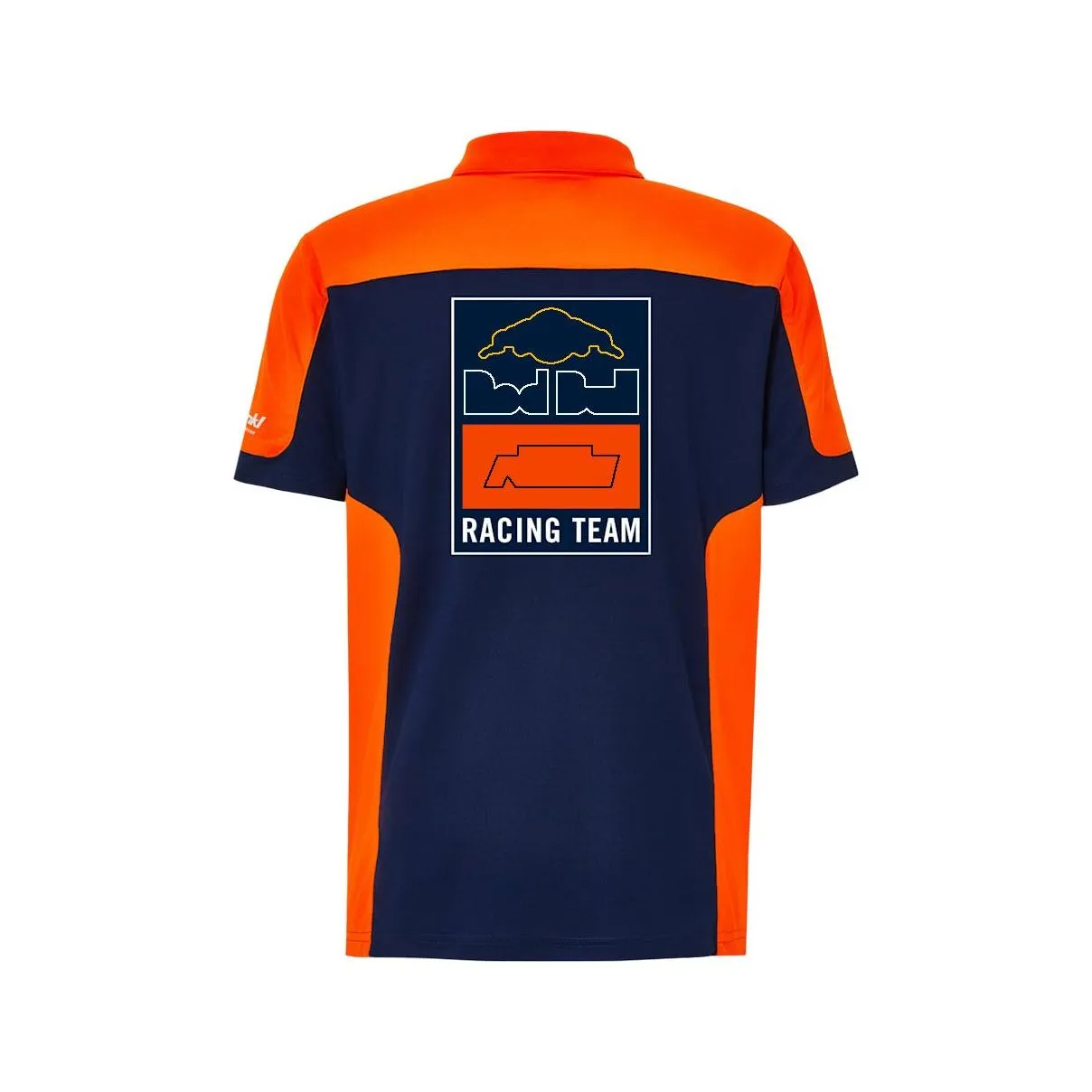racing team men`s polo shirt outdoor breathable quick-drying t-shirt high-quality plus-size motorcycle clothes car logo customization