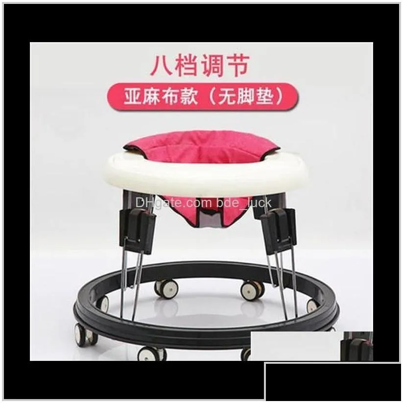 safety gear baby maternity multifunction foldingrollover prevent walkers adjustable baby kids toddler trolley sit tostand