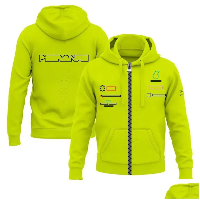 2023 new f1 hoodie formula 1 team hooded sweatshirt racing driver sport oversized hoodies spring fall men`s fashion zip up hoodie