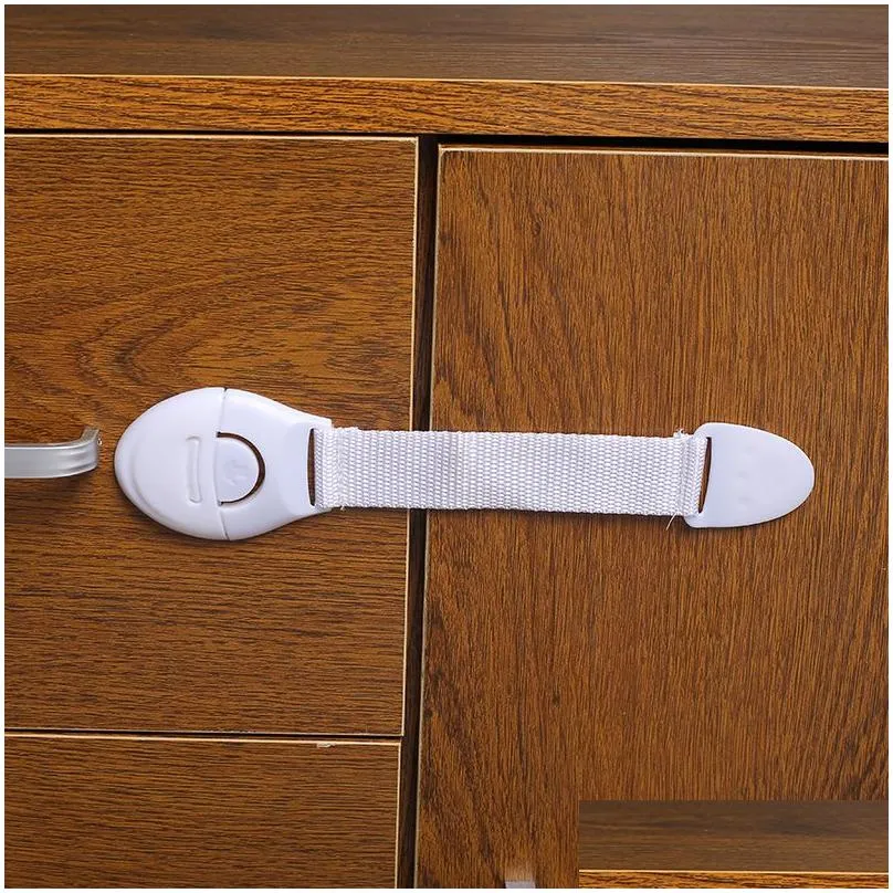 2017 hot home furnishing child lock baby hand clamping proof protective lock cabinet drawer toilet door wholesale safety gates